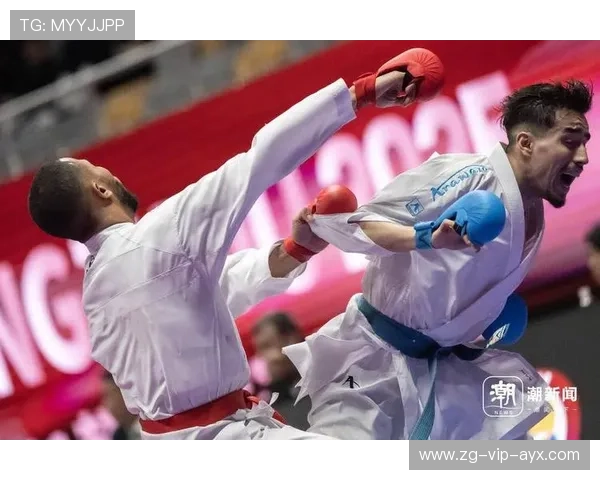 世界空手道大赛爆发罕见卧槽级KO，全场静默三秒